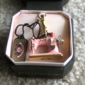 Juicy Couture Sewing Machine Charm
